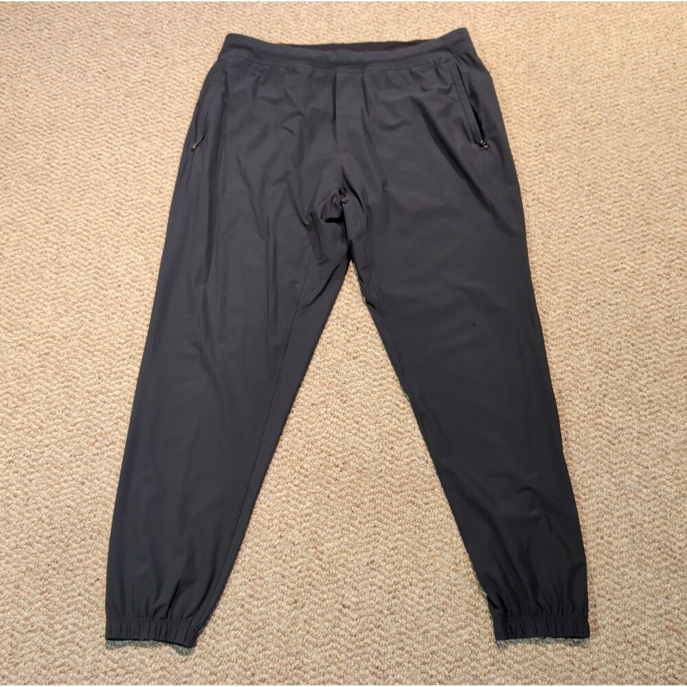 Lululemon Surge Joggers Mens XL Gray Tapered Activewear Gym Athleisure